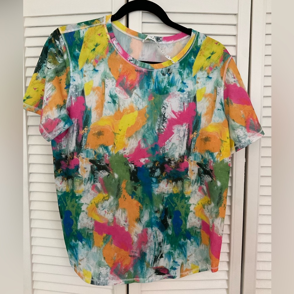 Lulu lemon workout shirt wo,ens sz 10
